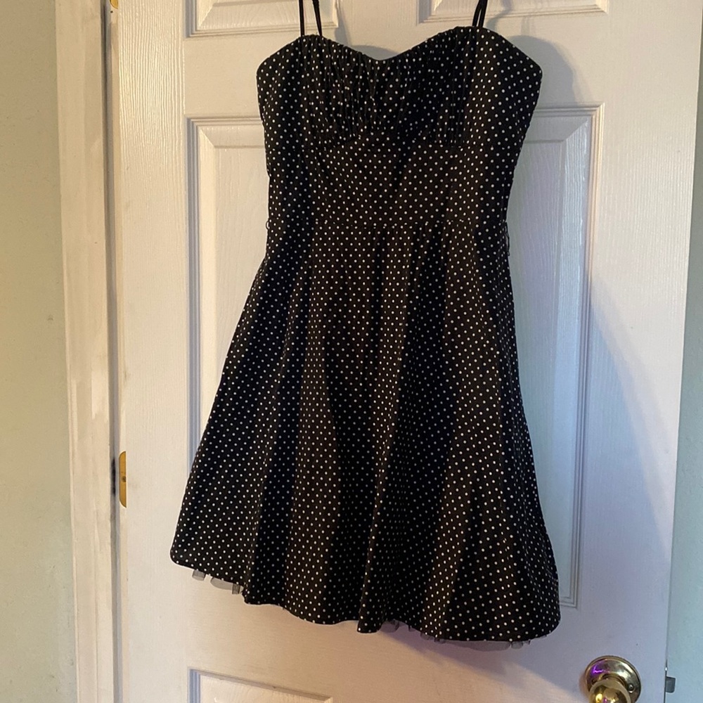 Retro polka dot dress